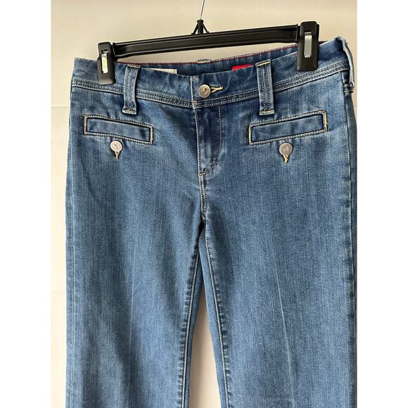 Anthropologie Pilcro wide leg denim size 26 - Picture 2 of 8